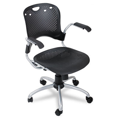 BALT - Circulation Series Task Chair, Black, 25 x 23-3/4 x 37-3/4, Sold as 1 EA