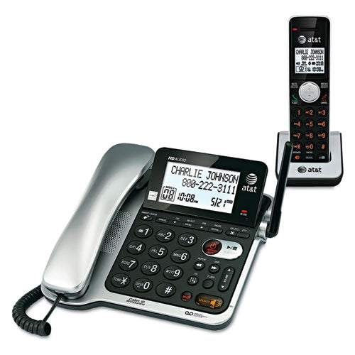 CL84102 DECT 6.0 Corded/Cordless Telephone Answering System, Sold as 1 Each