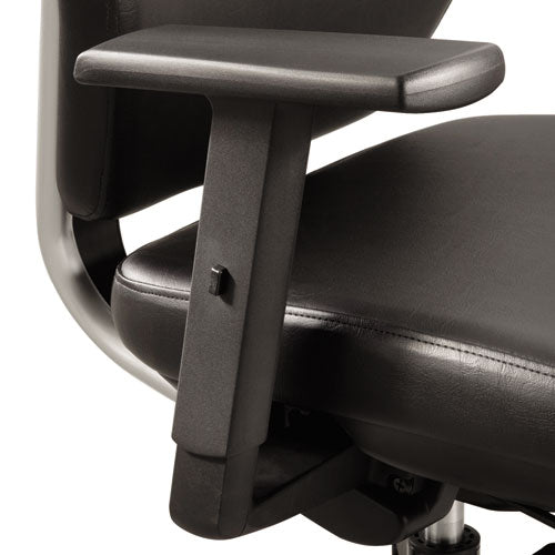 Height-Adjustable T-Pad Arms for Sol Task Chair, Nylon, Black, 2/Pair, Sold as 1 Pair