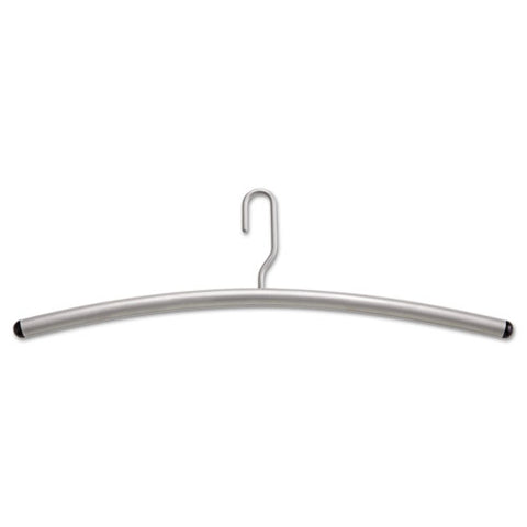 Impromptu Garment Rack Hangers, Steel, Gray, 12/Pack, Sold as 1 Package