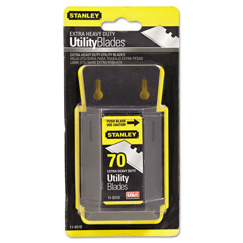 Extra Heavy-Duty Utility-Knife Blade, Bulk, Sold as 1 Package