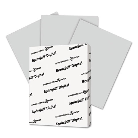 Digital Vellum Bristol Color Cover, 67 lb, 8 1/2 x 11, Gray, 250 Sheets/Pack, Sold as 1 Package