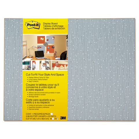 Cut-to-Fit Display Board, 18 x 23, Ice, Frameless, Sold as 1 Each