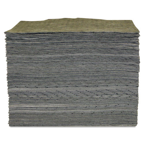 Universal Sorbent Pad, 15"" x 17"", Heavyweight, Sold as 100 Each