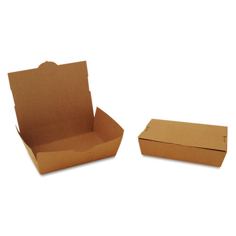 ChampPak Carryout Boxes, 2lb, 7 3/4w x 5 1/2d x 1 7/8h, Brown, 200/Carton, Sold as 1 Carton, 200 Each per Carton 