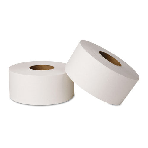 EcoSoft Jumbo Tissue, 2-Ply, 12 Rolls/Carton, Sold as 1 Carton, 12 Roll per Carton 