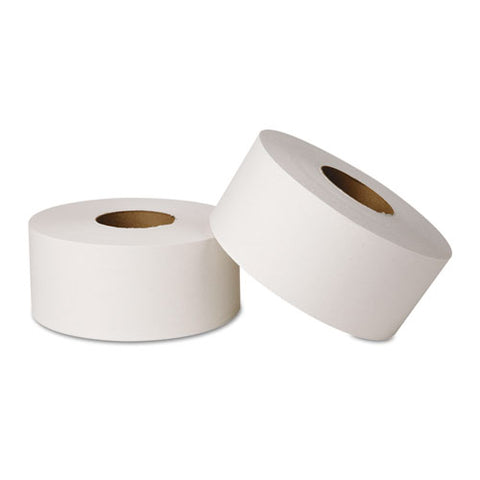 EcoSoft Jumbo Tissue, 2-Ply, 12 Rolls/Carton, Sold as 1 Carton, 12 Roll per Carton 