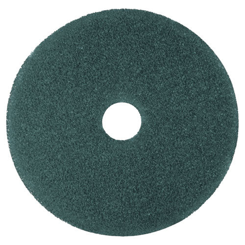 3M - Cleaner Floor Pad 5300, 12-inch, Blue, 5 Pads/Carton, Sold as 1 CT