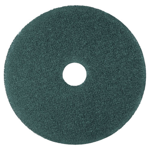 3M - Cleaner Floor Pad 5300, 12-inch, Blue, 5 Pads/Carton, Sold as 1 CT