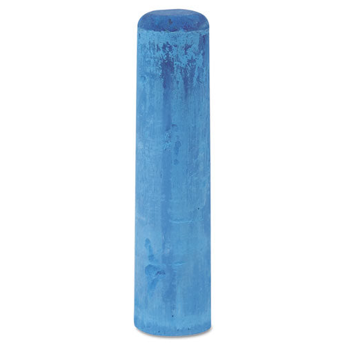 Railroad Crayon Chalk, 4" x 1", Blue, 72/Box, Sold as 1 Box, 72 Each per Box 