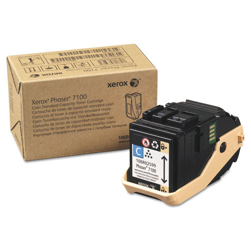 106R02599 Toner, 4500 Page-Yield, Cyan, Sold as 1 Each