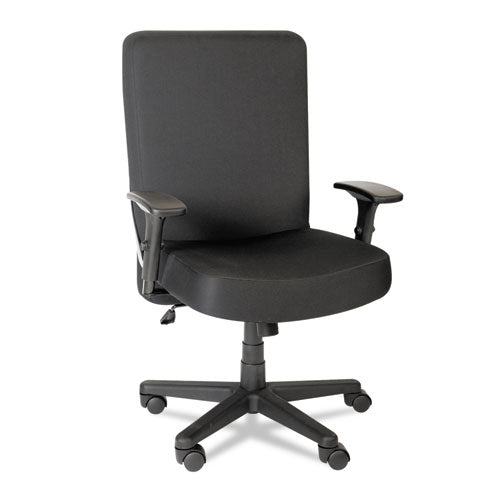 XL Series Big & Tall High-Back Task Chair, Black, Sold as 1 Each