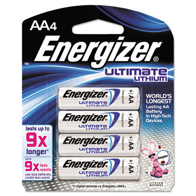 Energizer - e? Lithium Batteries, AA, 4 Batteries/Pack, Sold as 1 PK
