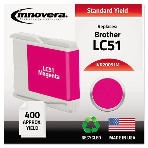 Innovera - 20051M Compatible Ink, 400 Page-Yield, Magenta, Sold as 1 EA
