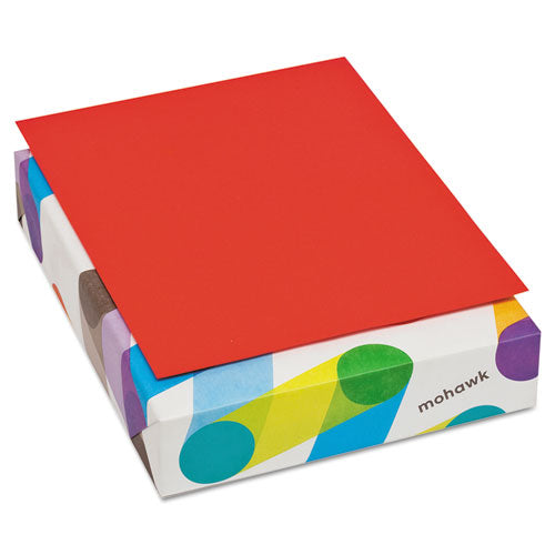 BriteHue Multipurpose Colored Paper, 20lb, 8 1/2 x 11, Red, 500 Sheets, Sold as 1 Ream