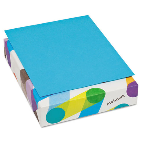 BriteHue Multipurpose Colored Paper, 20lb, 8 1/2 x 11, Blue, 500 Sheets, Sold as 1 Ream