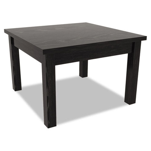 Valencia Series Occasional Table, Square, 23-5/8 x 23-5/8 x 20-3/8, Black, Sold as 1 Each