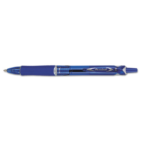 Acroball Colors Ball Point Pen, 1mm, Blue Ink, Sold as 1 Dozen