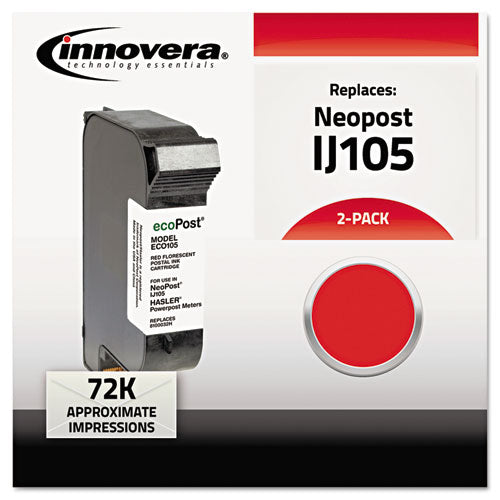 105 Compatible, 8100032H (IJ105) Ink, 72000 Yield, Red, Sold as 1 Package