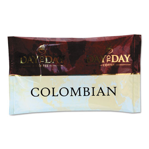 100% Pure Coffee, Colombian Blend, 1.5 oz Pack, 42 Packs/Carton, Sold as 1 Carton, 42 Each per Carton 