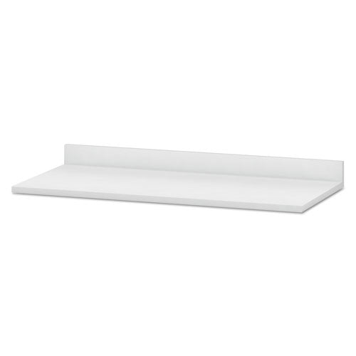 Hospitality Cabinet Modular Countertop, 54w x 25d x 4-3/4h, Brilliant White, Sold as 1 Each
