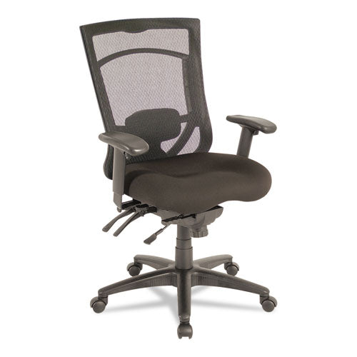 EX Series Mesh Multifunction High-Back Chair, Black, Sold as 1 Each