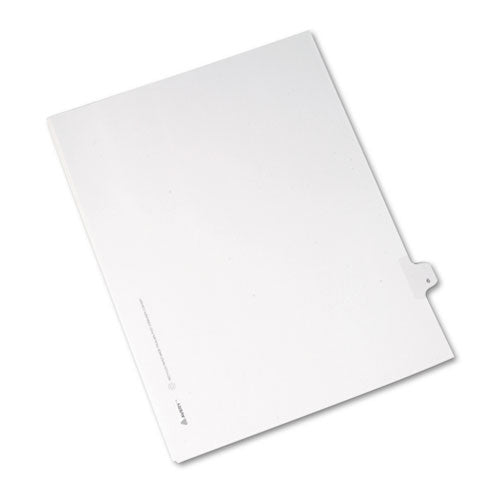 Avery - Allstate-Style Legal Side Tab Divider, Title: 6, Letter, White, 25/Pack, Sold as 1 PK