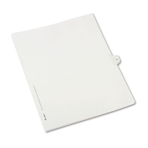Avery - Allstate-Style Legal Side Tab Divider, Title: 37, Letter, White, 25/Pack, Sold as 1 PK