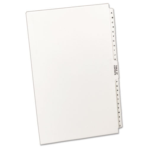Avery - Avery-Style Legal Side Tab Divider, Title: A-Z, 14 x 8 1/2, White, 1 Set, Sold as 1 ST