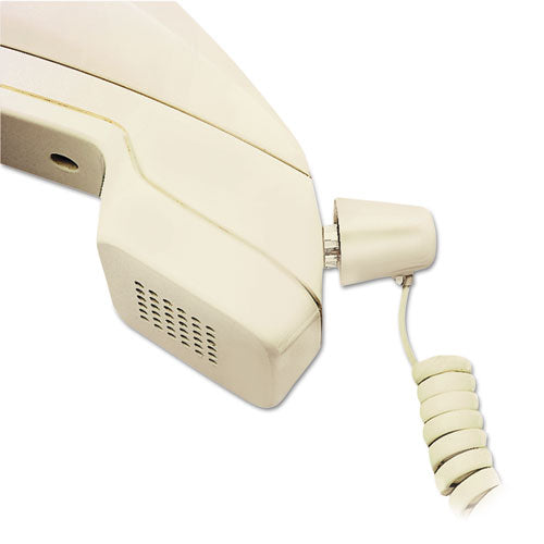 Softalk - Twisstop Detangler w/Coiled, 25-Foot Phone Cord, Ivory, Sold as 1 EA