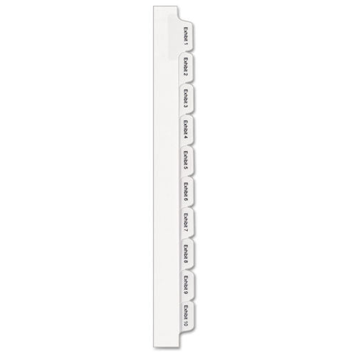 Avery - Allstate-Style Legal Side Tab Dividers, 25-Tab, 1-25, Letter, White, 25/Set, Sold as 1 ST