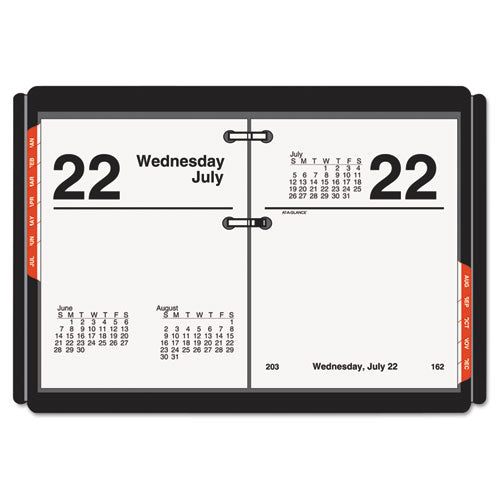 Compact Desk Calendar Refill, 3 x 3 3/4, White, 2016, Sold as 1 Each