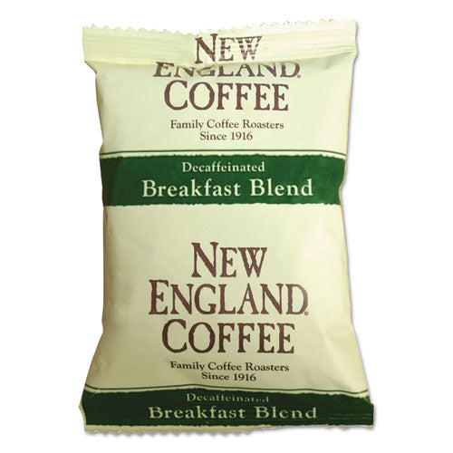 Coffee Portion Packs, Breakfast Blend Decaf, 2.5 oz Pack, 24/Box, Sold as 1 Carton, 24 Each per Carton 
