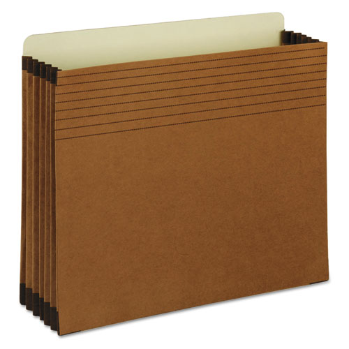 Easy Grip File Pocket, Letter, 5 1/4" Exp, Redrope, 10/BX, Sold as 1 Box, 10 Each per Box 