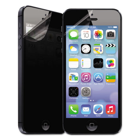 PrivaScreen Privacy Filter for Smartphone--Apple iPhone 5/5S/5C, Black, Sold as 1 Each