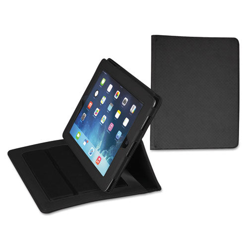 Fashion iPad Case for iPad Air, Debossed Pattern, Black, Sold as 1 Each