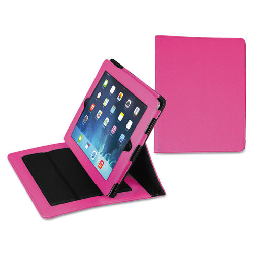 Fashion iPad Case for iPad Air, Debossed Pattern, Pink, Sold as 1 Each