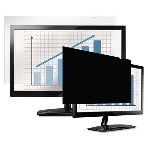 PrivaScreen Blackout Privacy Filter for 20" Widescreen LCD/Notebook, 16:9, Sold as 1 Each
