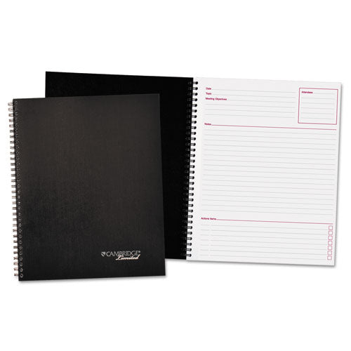 Meeting-Notes Business Notebook Plus Pack, Pajco, 8 7/8 x 11, 80 Sheets, 2/Pack, Sold as 1 Package