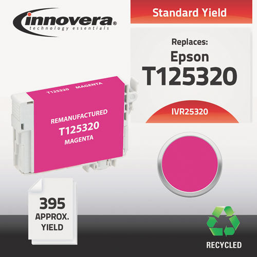 25320 Compatible Reman T125320 (T-125) Ink, 395 Page-Yield, Magenta, Sold as 1 Each