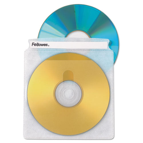 Fellowes - Two-Sided CD/DVD Sleeve Refills for Softworks File, 25/Pack, Sold as 1 PK