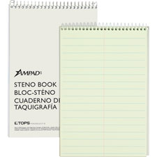 Ampad Kraft Cover Pittman Ruled Steno Book, Sold as 1 Each