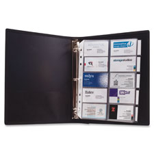 Anglers 3-Ring Business Card Binder, Sold as 1 Each