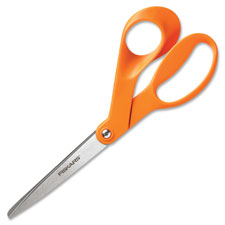 Fiskars The Original Orange-Handled Scissors (8"), Sold as 1 Each