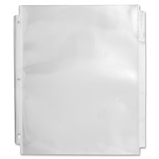 Sparco Top Loading Sheet Protectors with Index Tab, Sold as 1 Set
