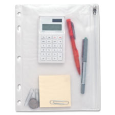 Sparco Hole Punched Ring Binder Pockets, Sold as 1 Each