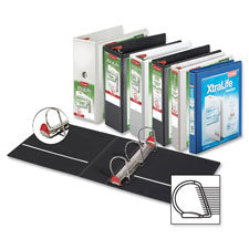 Cardinal XtraLife ClearVue Non-Stick Locking Slant-D Ring Binder, Sold as 1 Each