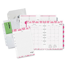 Day-Timer Pink Ribbon Add-In Packs, Sold as 1 Each