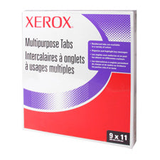 Xerox Revolution Tabs, Sold as 1 Package, 250 Sheet per Package 