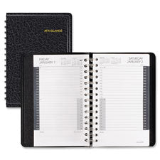 At-A-Glance 24-Hour Daily Appointment Book, Sold as 1 Each